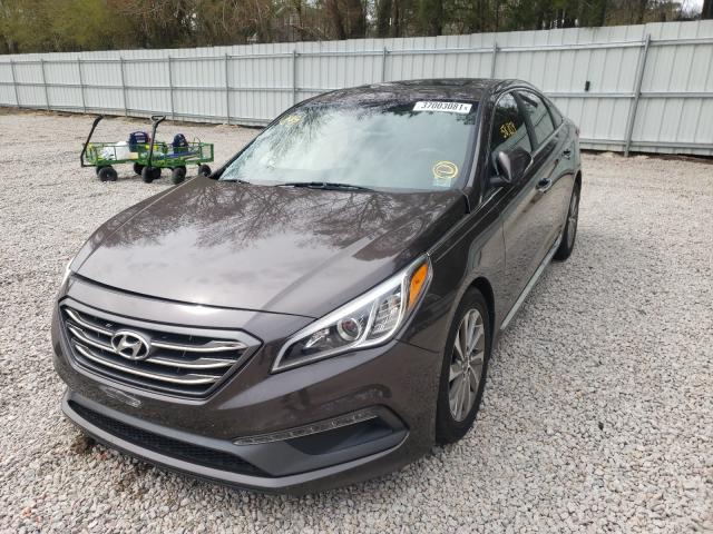 Photo 1 VIN: 5NPE34AF7GH363948 - HYUNDAI SONATA SPO 