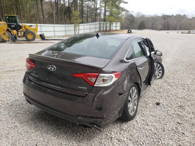 Photo 3 VIN: 5NPE34AF7GH363948 - HYUNDAI SONATA SPO 