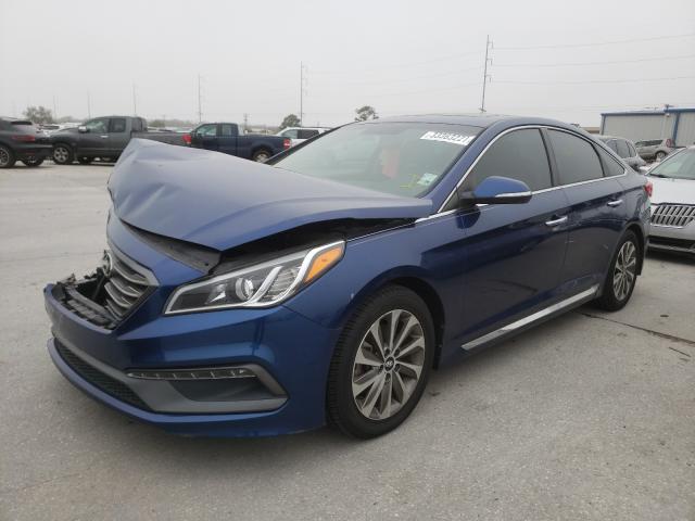 Photo 1 VIN: 5NPE34AF7GH373024 - HYUNDAI SONATA SPO 