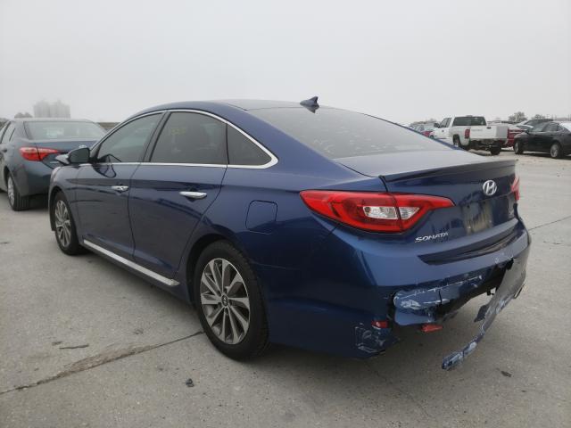 Photo 2 VIN: 5NPE34AF7GH373024 - HYUNDAI SONATA SPO 