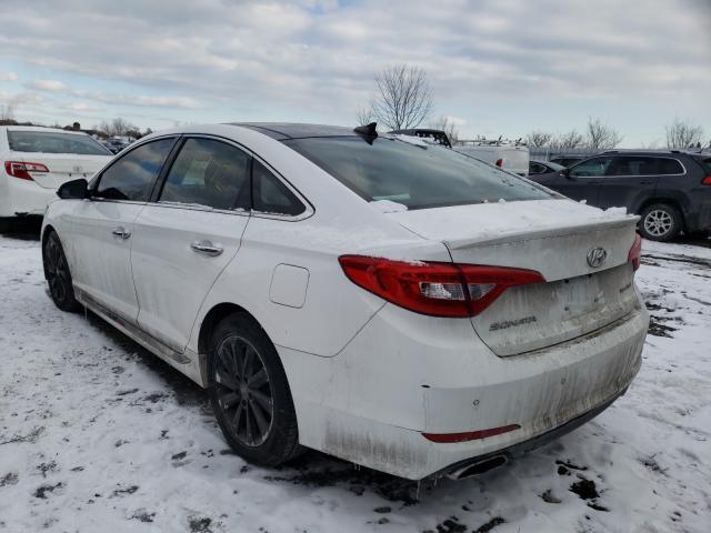 Photo 2 VIN: 5NPE34AF7GH380619 - HYUNDAI SONATA SPO 