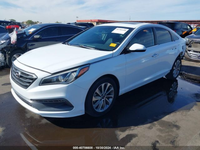 Photo 1 VIN: 5NPE34AF7GH381401 - HYUNDAI SONATA 