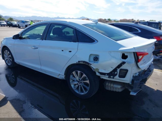 Photo 2 VIN: 5NPE34AF7GH381401 - HYUNDAI SONATA 