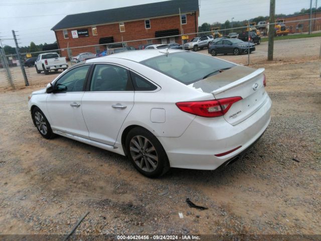 Photo 2 VIN: 5NPE34AF7GH381639 - HYUNDAI SONATA 