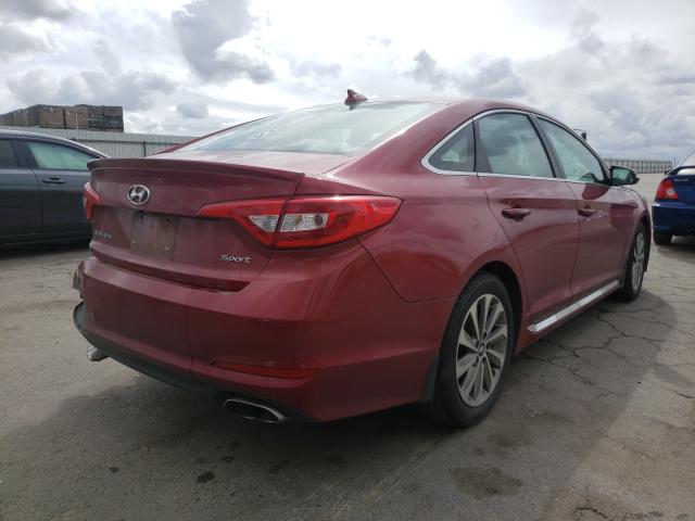 Photo 3 VIN: 5NPE34AF7GH390728 - HYUNDAI SONATA SPO 