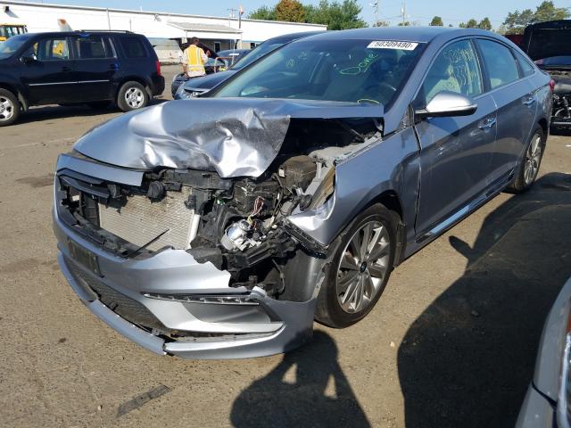 Photo 1 VIN: 5NPE34AF7GH391569 - HYUNDAI SONATA SPO 