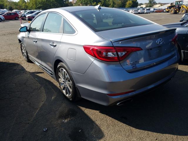 Photo 2 VIN: 5NPE34AF7GH391569 - HYUNDAI SONATA SPO 