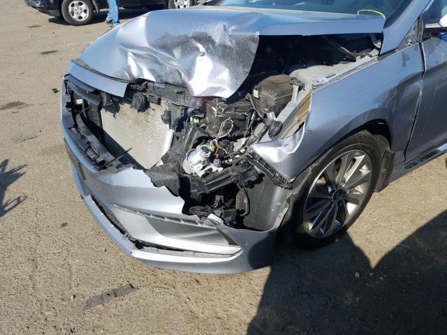 Photo 8 VIN: 5NPE34AF7GH391569 - HYUNDAI SONATA SPO 