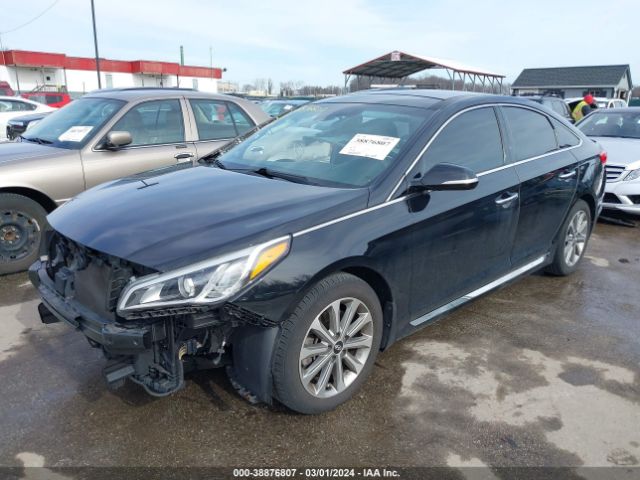 Photo 1 VIN: 5NPE34AF7GH393595 - HYUNDAI SONATA 