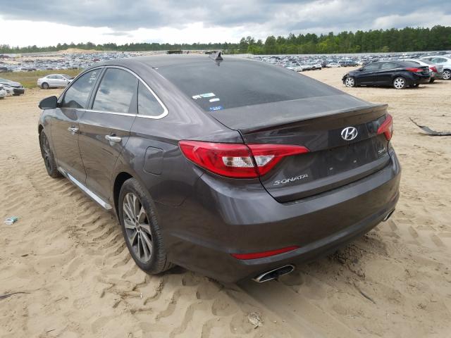 Photo 2 VIN: 5NPE34AF7GH395766 - HYUNDAI SONATA 