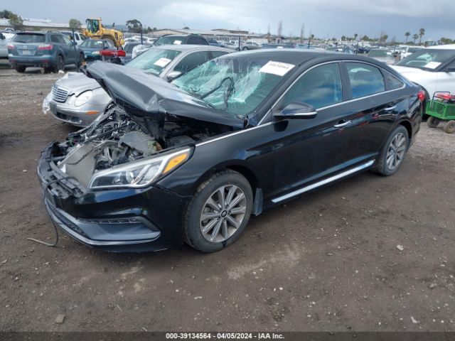 Photo 1 VIN: 5NPE34AF7GH401274 - HYUNDAI SONATA 