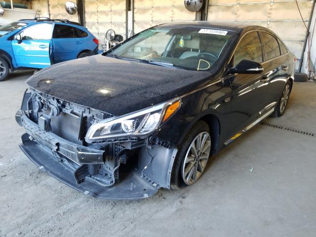 Photo 1 VIN: 5NPE34AF7GH405082 - HYUNDAI SONATA 