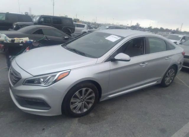 Photo 1 VIN: 5NPE34AF7GH407995 - HYUNDAI SONATA 