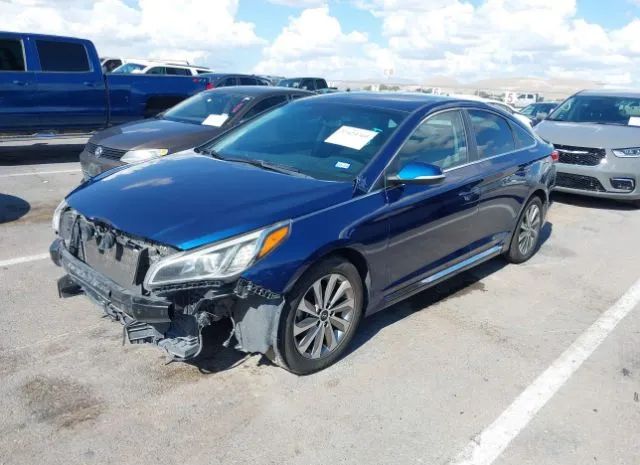 Photo 1 VIN: 5NPE34AF7GH414395 - HYUNDAI SONATA 