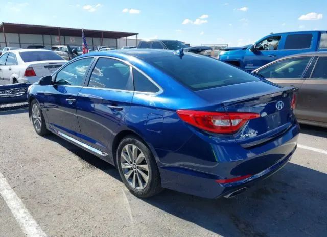 Photo 2 VIN: 5NPE34AF7GH414395 - HYUNDAI SONATA 