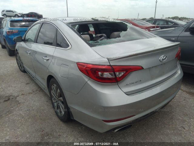 Photo 2 VIN: 5NPE34AF7GH415921 - HYUNDAI SONATA 