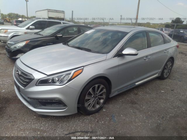 Photo 1 VIN: 5NPE34AF7GH419516 - HYUNDAI SONATA 