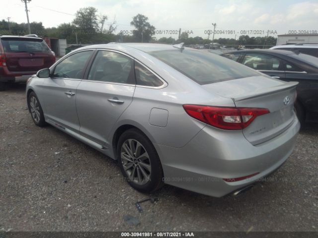 Photo 2 VIN: 5NPE34AF7GH419516 - HYUNDAI SONATA 