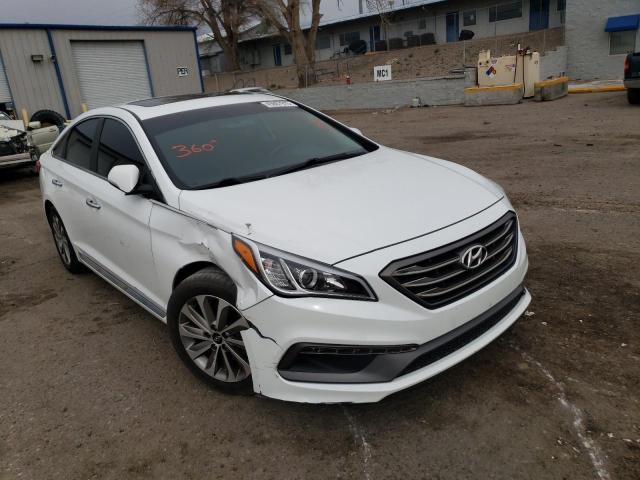 Photo 3 VIN: 5NPE34AF7GH422156 - HYUNDAI SONATA SPO 