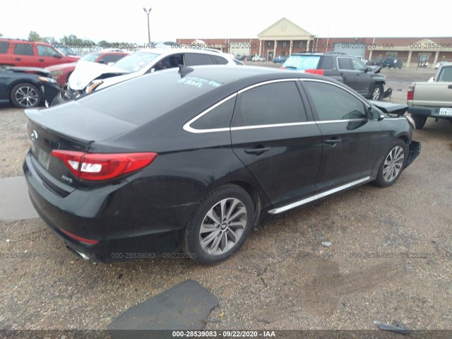 Photo 3 VIN: 5NPE34AF7GH423601 - HYUNDAI SONATA 