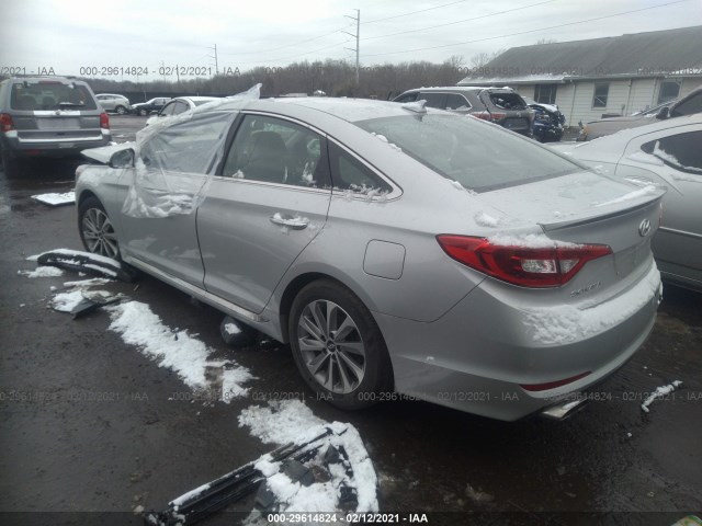 Photo 2 VIN: 5NPE34AF7GH425834 - HYUNDAI SONATA 