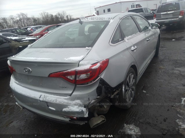 Photo 3 VIN: 5NPE34AF7GH425834 - HYUNDAI SONATA 