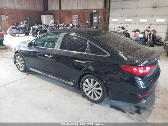 Photo 2 VIN: 5NPE34AF7GH426465 - HYUNDAI SONATA 