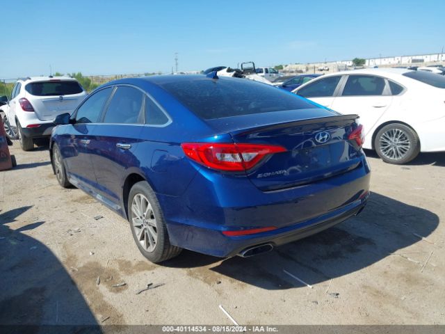 Photo 2 VIN: 5NPE34AF7GH431097 - HYUNDAI SONATA 