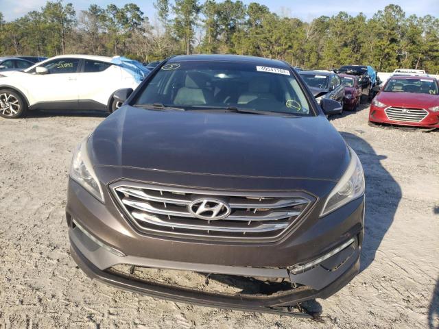 Photo 4 VIN: 5NPE34AF7GH433660 - HYUNDAI SONATA SPO 