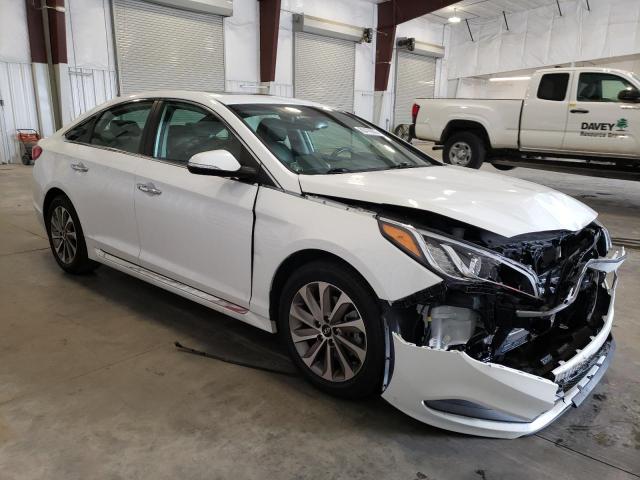 Photo 3 VIN: 5NPE34AF7GH433853 - HYUNDAI SONATA SPO 