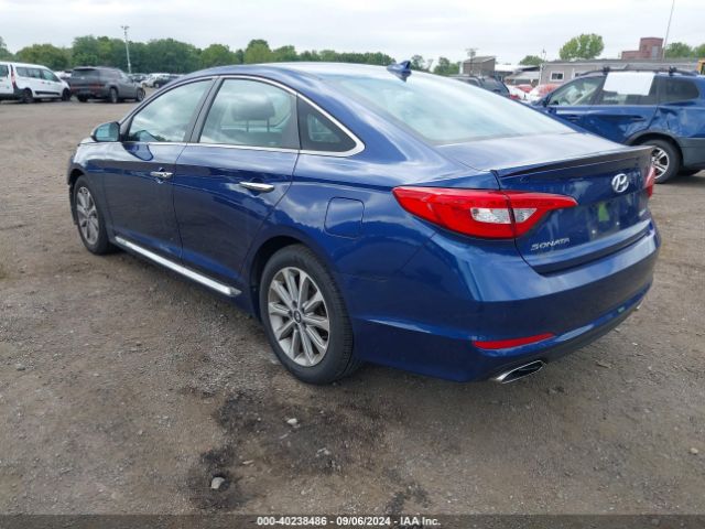 Photo 2 VIN: 5NPE34AF7HH438360 - HYUNDAI SONATA 