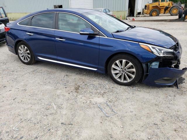 Photo 3 VIN: 5NPE34AF7HH438598 - HYUNDAI SONATA SPO 