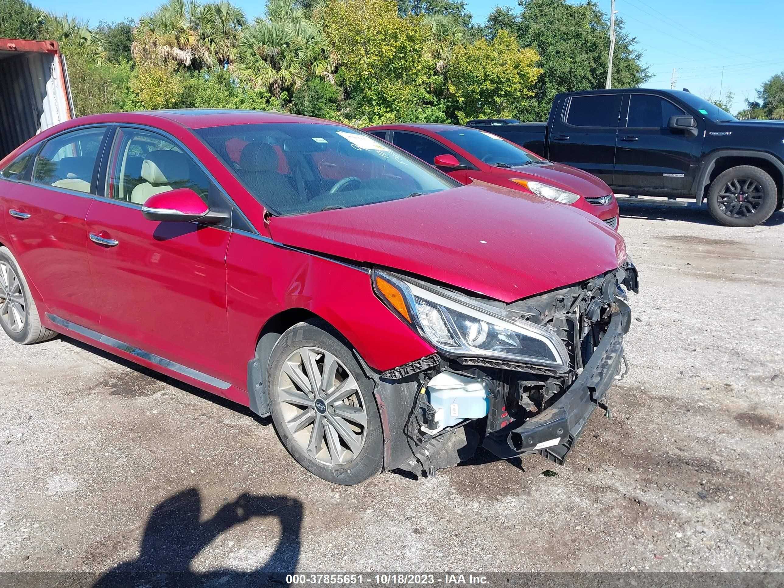 Photo 11 VIN: 5NPE34AF7HH449343 - HYUNDAI SONATA 