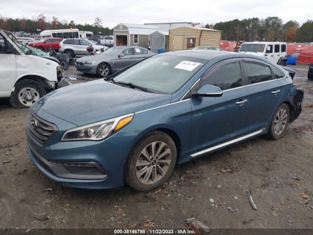 Photo 1 VIN: 5NPE34AF7HH451349 - HYUNDAI SONATA 