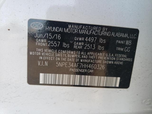 Photo 9 VIN: 5NPE34AF7HH460326 - HYUNDAI SONATA SPO 