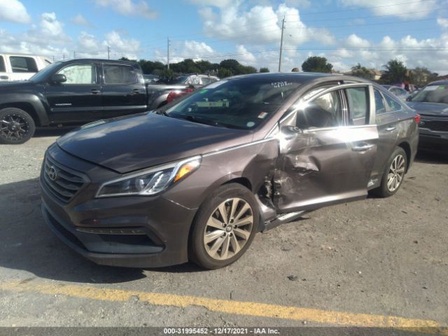 Photo 1 VIN: 5NPE34AF7HH460729 - HYUNDAI SONATA 