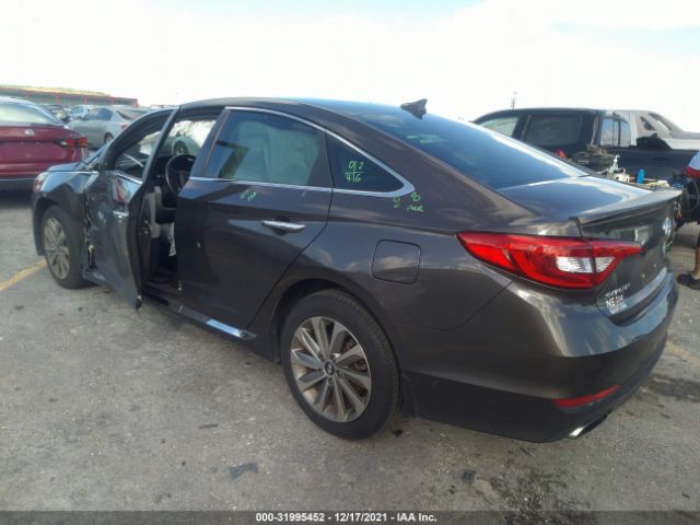 Photo 2 VIN: 5NPE34AF7HH460729 - HYUNDAI SONATA 