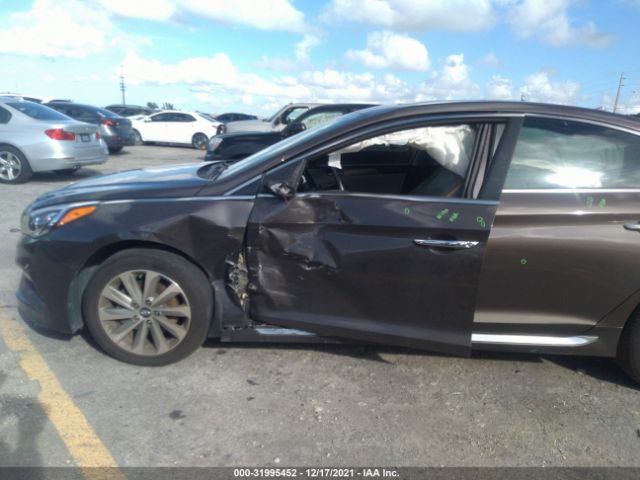 Photo 5 VIN: 5NPE34AF7HH460729 - HYUNDAI SONATA 