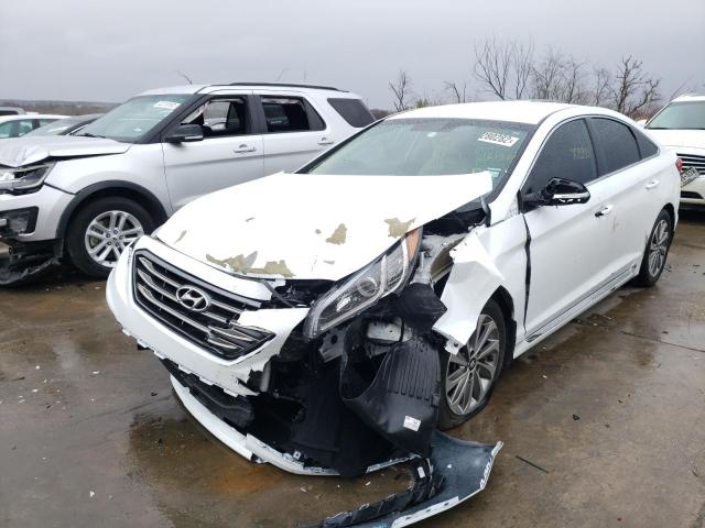 Photo 1 VIN: 5NPE34AF7HH461282 - HYUNDAI SONATA SPO 