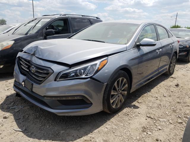 Photo 1 VIN: 5NPE34AF7HH462173 - HYUNDAI SONATA SPO 