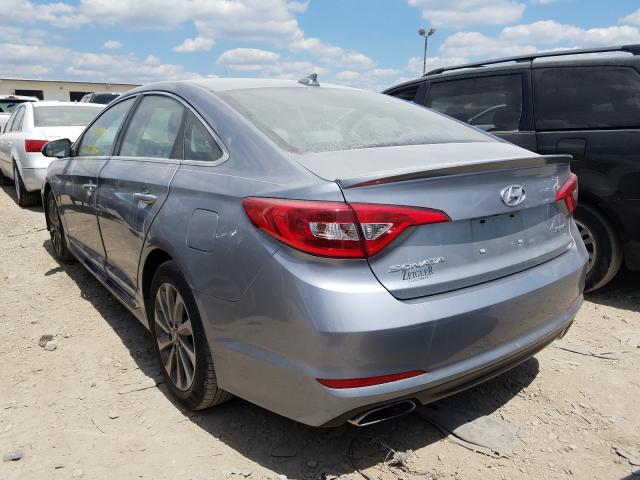 Photo 2 VIN: 5NPE34AF7HH462173 - HYUNDAI SONATA SPO 