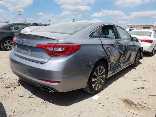 Photo 3 VIN: 5NPE34AF7HH462173 - HYUNDAI SONATA SPO 