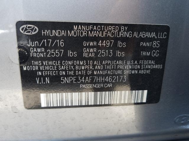 Photo 9 VIN: 5NPE34AF7HH462173 - HYUNDAI SONATA SPO 