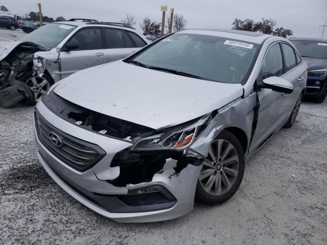 Photo 1 VIN: 5NPE34AF7HH462965 - HYUNDAI SONATA SPO 