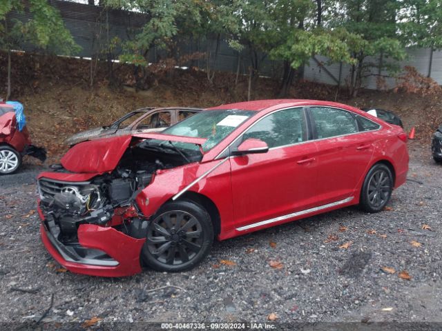 Photo 1 VIN: 5NPE34AF7HH464585 - HYUNDAI SONATA 