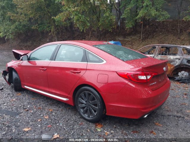 Photo 2 VIN: 5NPE34AF7HH464585 - HYUNDAI SONATA 