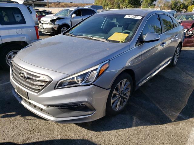 Photo 1 VIN: 5NPE34AF7HH470743 - HYUNDAI SONATA SPO 