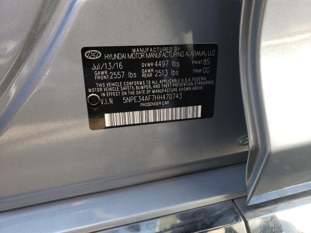 Photo 9 VIN: 5NPE34AF7HH470743 - HYUNDAI SONATA SPO 