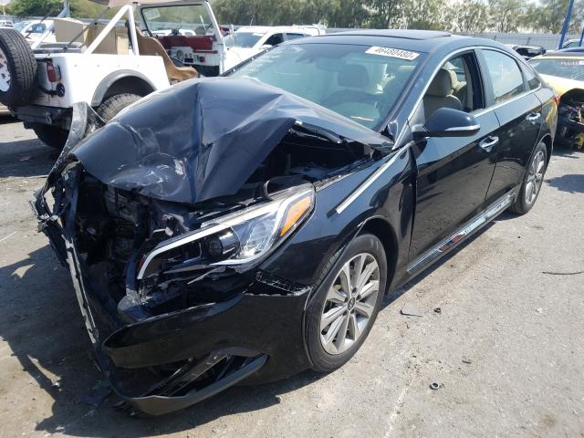 Photo 1 VIN: 5NPE34AF7HH473643 - HYUNDAI SONATA SPO 