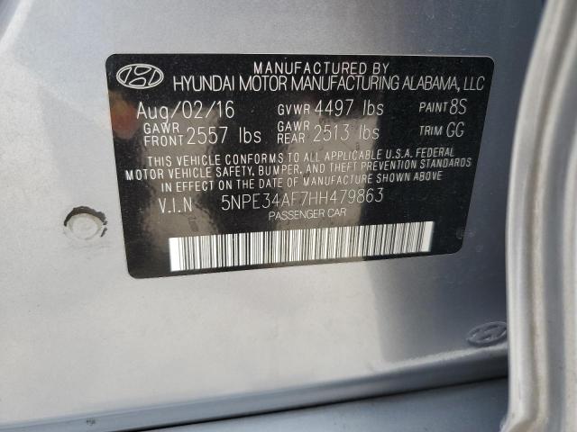 Photo 11 VIN: 5NPE34AF7HH479863 - HYUNDAI SONATA SPO 